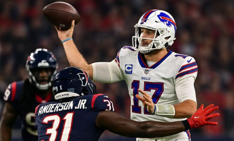 buffalo bills vs houston texans match player stats