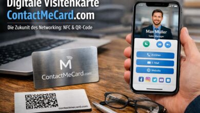 digitale visitenkarte contactmecard.com