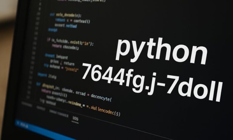 python 7644fg.j-7doll